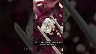 Your Perfect Lab Diamond: Old Mine Cushion Cut Style! 💎