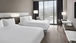 AC Marriott Hotel in KINGSTON JAMAICA - DOUBLE OCCUPANCY ROOM TOUR