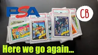 (Another) 1990 Marvel Impel 20-card PSA Sub Return from 2021! | Marvel Card Investing |