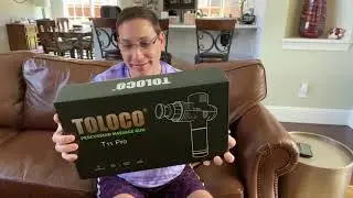 Toloco Massage Gun Review & Unboxing.