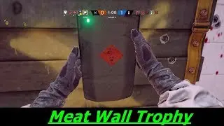 Rainbow Six Siege Meat Wall Trophy