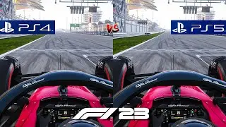 F1 23 : PS4 vs PS5