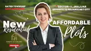 Nobel economic township|| Residential plot near met city|| plot in jhajjar sector 1