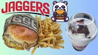FIRST TIME Eating Jaggers! Sunrise Burger, Shoestring Fries & Banana Split Shake &ndash; Lexington, KY