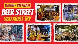 Hanoi Beer Street | The Ultimate Nightlife Experience! | Malayalam Travel Vlog|🇻🇳#14