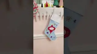 Making 1950&rsquo;s Felt Christmas Stockings #Christmas #vintage #sewing