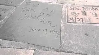 Chinese Theatre handprints Hollywood