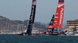AMERICA'S CUP - FINALS - RACE 1 (Condensed Edit) - Oracle Team USA, Emirates Team New Zealand