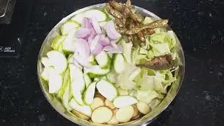 Sebot Kangsoi || Sebot Chamthong || Sponge Gourd boiled curry || Easiest Method