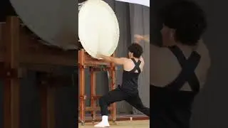 Solo de Odaiko no Campeonato de Wadaiko da UCES 2024 #taiko #wadaiko #odaiko #braziliantaiko