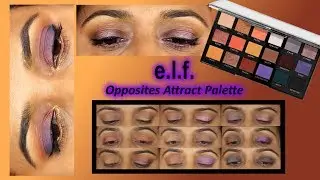 elf Opposites Attract Palette | Review, demo, and Eye Swatches | PalsLivesLife