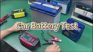 FOXSUR 12V 6A Battery Charger Maintainer Analyzer test for LiFePO4 Wet AGM Gel Lead Acid Battery