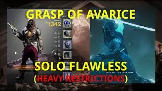 Solo Flawless Grasp of Avarice with Blue Armor...