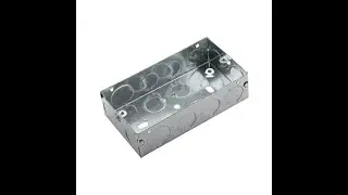How to make a metal junction box? automatic electrical junction box manufacturing line