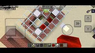 Weird nether spawn + how to make a repeating sticky piston easy
