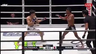 Mizo tlangval chhuanawm Nazareth L&agrave;lthazuala hmar in One MMA ah Japanese tlangval suzuki a hneh