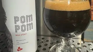 Trillium Brewing - POM POM 6.8% Milk Stout - Beer Review cheers 🍻
