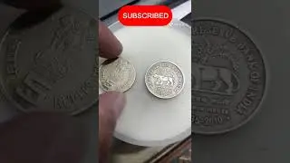 5 rupees rare coin, 1935-2010,