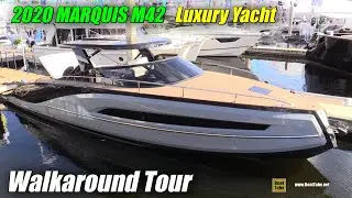 2020 Marquis M42 Luxury Yacht Walkaround Tour - 2020 Fort Lauderdale Boat Show