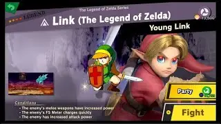 Super Smash Bros Ultimate - [Legend Spirit] Link (The Legend of Zelda)