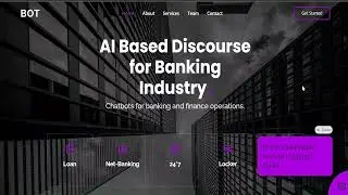 IT Dept Student Project -AI Based Chatbot for Banking Industry