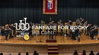 FANFARE FOR ROCKY. Valencia Brass Band by Inel. Enrique Alborch, director