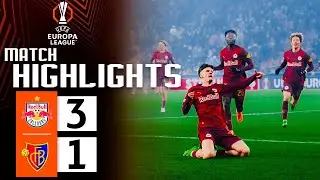 RB Salzburg - Basel | 3-1 | Highlights | UEFA Europa League 2025/26 | salzburg basel