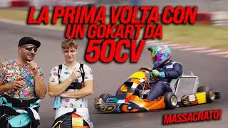 PRIMA VOLTA CON UN KZ DA 50CV....MASSACRATO!!!