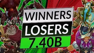 The Winners and Losers of Patch 7.40b – Best Heroes to Gain MMR | Dota 2 Meta Analysis