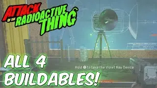 Attack Of The Radioactive Thing: All 4 Builables & Part Locations