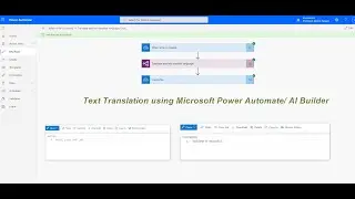 Translation Text with AI Builder inside Power Automate