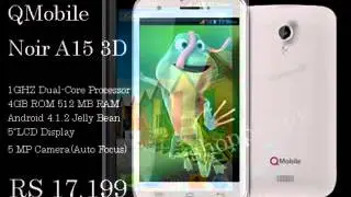 Qmobile Noir A15 3D Smartphone