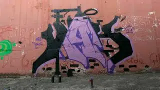 Граффити - HAK GRAFF | Эффект силуэта граффити | GoPro [5K]