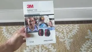 Unboxing 3M Optime 105 Earmuffs H10A