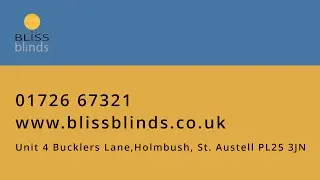 Bliss Blinds - Conservatory Blinds