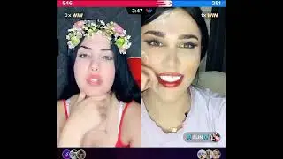 ‏هبة و الين مع ‏أقوى تحدي على تيك توك ￼