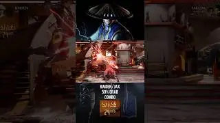 58% RAIDEN/JAX GRAB COMBO!  #mortalkombat1 #raiden #jax #mk1