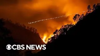 Massive wildfire erupts in California