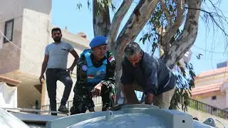*SATGAS INDOBATT XIII-S UNIFIL DONASI LEBIH DARI 2 JUTA LITER AIR BERSIH KEPADA MASYARAKAT LEBANON 