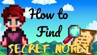 How to Find Secret Notes in Stardew Valley | Quick Tutorial