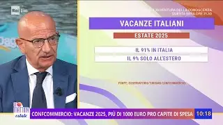 Estate 2025, aumentano gli italiani che fanno almeno una vacanza - Unomattina Estate 21/07/2025