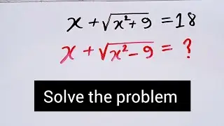 A simple root problem #math #algebra