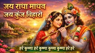 Jaya Radha Madhav Jai Kunj Bihari | जय राधा माधव जय कुंज बिहारी | Divine Krishna Chanting