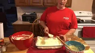 Easy lemon ice box cake