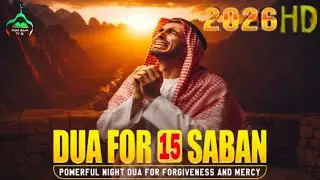 Special DUA for 15 SHABAN 2026 |Nightof Forgiveness and Mercy |Shabe BaratDua 2026- ihsan ullah tv 