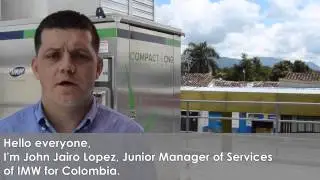 Happy Clean Energy Compression Customer in Colombia