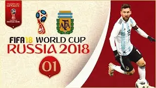 FIFA 18 World Cup - ARGENTINA AT RUSSIA 2018 - GROUP STAGE!! [Legendary With Sliders]