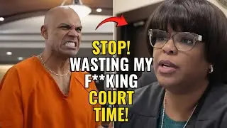 Defendant Acts Cocky in Court &mdash; Judge IMMEDIATELY Sends Him to Prison