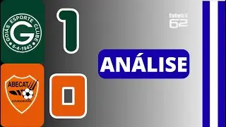 Goi&aacute;s 1x0 ABECAT - An&aacute;lise do jogo com Futebol 62
