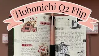 Hobonichi A6 | Q2 Flip Through and Planning System